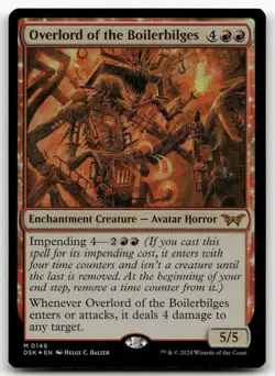 Overlord of the Boilerbilges #146 (Foil) (NM) Duskmourn DSK Magic MTG - Image 1