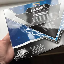 Pokemon TCG Pikachu V Box Brand New Sealed (damaged box) - Image 2