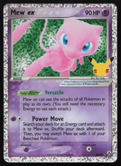 Mew ex 88/92 Celebrations: Classic Collection Pokemon English NM - Image 1