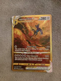 Pokemon Origin Forme Dialga VSTAR Secret Rare Crown Zenith Galarian Gallery NM/M - Image 1