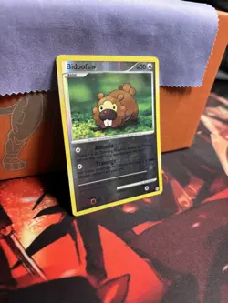 Bidoof 70/130 Diamond and Pearl Reverse Holo Pokemon TCG Played Condition - Image 1