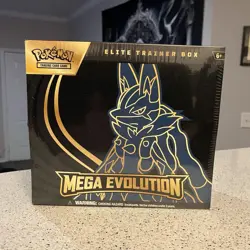 Pokemon TCG Mega Evolution Elite Trainer Box (Sealed) ETB 9 Booster Packs - Image 1