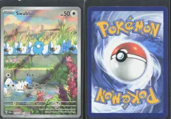 SWABLU 213/182 ILLUSTRATION RARE PARADOX RIFT POKEMON NM/M - Image 1