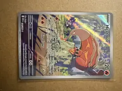 Pokemon TCG Heatmor 104/086 White Flare & Palpitoad 104/086 Black Bolt IR - Image 1
