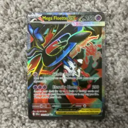 Mega Floette Ex 101/086 Chaos Rising Full Art Ultra Rare Pokemon NM EN - Image 1