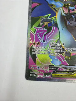 2025 Pokemon Phantasmal Flames Mega Charizard X ex Ultra Rare #109/094 - Image 3