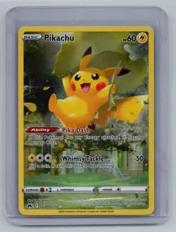 Pikachu GG30/GG70 Holo Crown Zenith Galarian Gallery Pokemon NM - Image 1