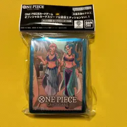 Nami & Vivi 70 Sleeves One Piece Card Game Authorized Store Edition Vol.1 Bandai - Image 1