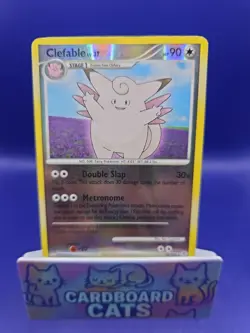 Clefable 22/130 Reverse Holo Rare Diamond & Pearl Base Pokemon Card - Image 1