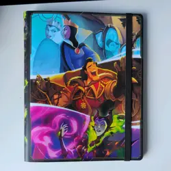Lorcana Villians Disney Card Folder Binder First Chapter Limited Edition - Image 1