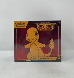 Pokemon TCG Scarlet & Violet Obsidian Flames Factory Sealed Elite Trainer Box - Image 1