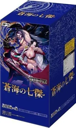 One Piece Card Game OP-14 Box The Azure Sea's Seven Japanese New - Image 1
