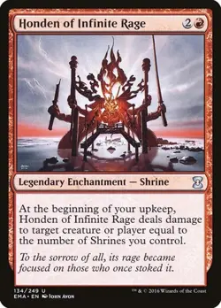 Honden of Infinite Rage - Foil EMA LP MTG - Image 1