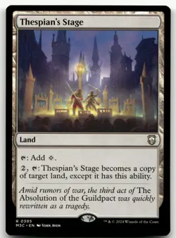 Thespian's Stage #395 (NM) Modern Horizons 3 M3C Magic MTG - Image 1