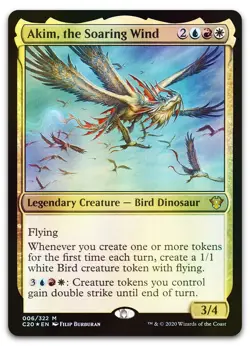 Akim, the Soaring Wind #6 (Foil) (NM) Commander 2020 C20 Magic MTG - Image 1