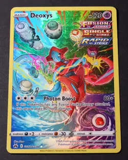 Deoxys GG12/GG70 Crown Zenith GG Ultra Rare Full Art Holo POKEMON TCG NM! - Image 1