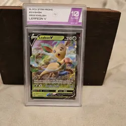 Pokemon Leafeon V SWSH194 Black Star Promo TG Graded 10 Slab - Image 1