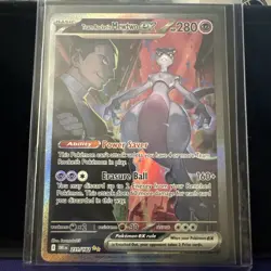 Team Rocket's Mewtwo ex 231/182 SIR SV10: Destined Rivals Pokemon TCG English - Image 1