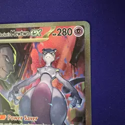 Team Rocket's Mewtwo ex 231/182 SIR SV10: Destined Rivals Pokemon TCG English - Image 5
