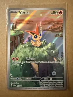Pokemon TCG Victini Scarlet & Violet Promo 208 - Image 1