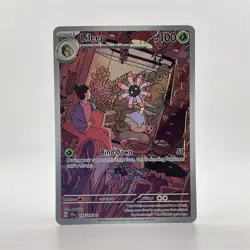 Pokemon Lileep Illustration Rare Holo Sv07 Stellar Crown 145/142 HP100 Stage 1 - Image 1