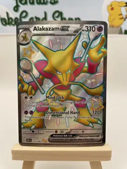 Alakazam EX - 215/091 - Paldean Fates - Pokemon TCG - NM - Image 1