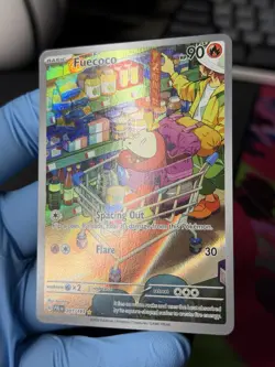 Pokemon TCG Fuecoco Scarlet & Violet Paldea Evolved 201/193 Illustration Rare - Image 2