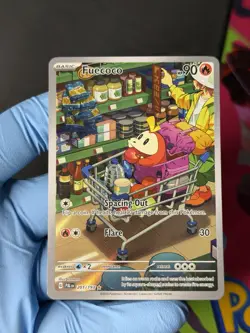Pokemon TCG Fuecoco Scarlet & Violet Paldea Evolved 201/193 Illustration Rare - Image 3