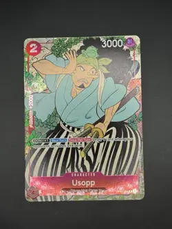 Usopp (English Version 1st Anniversary Set) OP01-004 One Piece Promotion NM - Image 1