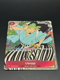 Usopp (English Version 1st Anniversary Set) OP01-004 One Piece Promotion NM - Image 2