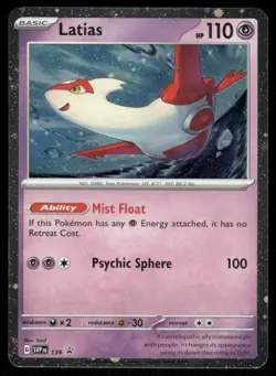 Pokemon Cards Latias (Cosmo Holo) 139 Scarlet & Violet Promo Holo Promo NM - Image 1