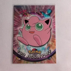 Pokemon 1999 Topps Cards Evolution Set #39 Jigglypuff #40 Wigglytuff - Image 3