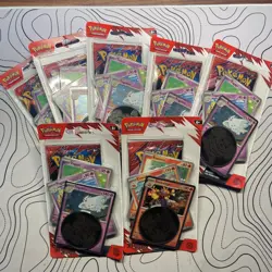 Pokemon Destined Rivals 🚀 Checklane Blister Pack x7 - Image 2