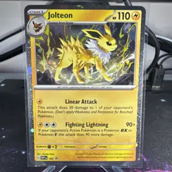 Jolteon SVP169 - SV Black Star Promo - Pokemon Card - Near Mint - Image 1