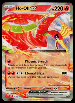 Ho-oh ex Classic Collection Trading Card Game Classic 007/034 NM Holo - Image 1