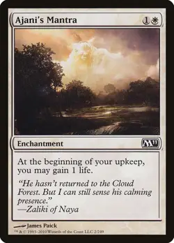 MTG - Ajani's Mantra - M11 - Magic the Gathering - Image 1