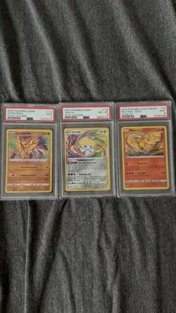 Three Pokemon TCG Graded Slabs Mint Condition and More See Description - Image 1