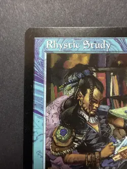 Rhystic Study - Prophecy - Vintage Magic The Gathering 2000!! - Image 2