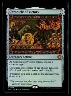 MTG Magic the Gathering Chronicle of Victory (253/439) Lorwyn Eclipsed NM FOIL - Image 1