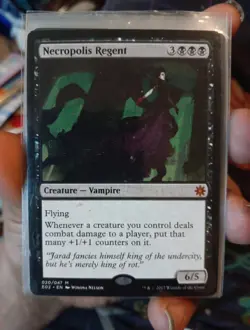 1x Necropolis Regent (020) Explorers of Ixalan LP MTG Magic the Gathering x1 MKE - Image 1