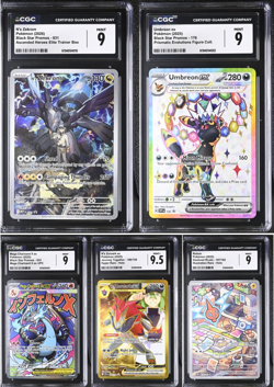 Lot of 5 Graded Pokemon Card Slabs - GRADE 9-9.5 - $210 VALUE - AMAZING DEAL!! - Image 1
