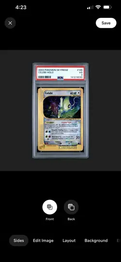 Pokemon TCG Crystal Celebi and Shining Noctowl - Image 1