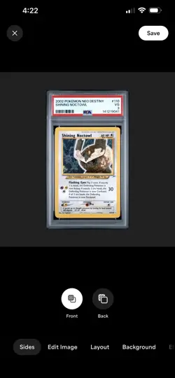 Pokemon TCG Crystal Celebi and Shining Noctowl - Image 3