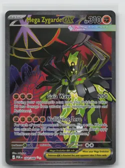 Mega Zygarde ex 104/088 Ultra Rare Perfect Order Pokemon Near Mint - Image 1