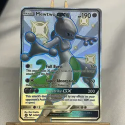 Carte Pokemon mewtwo gx sv59/sv94 hidden fates Shiny / NM English - Image 1