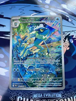 Pokemon TCG: Frogadier - Chaos Rising Illustration Rare 089/086 - NM/M Full Art - Image 1