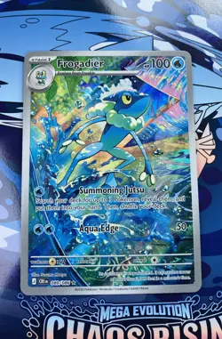 Pokemon TCG: Frogadier - Chaos Rising Illustration Rare 089/086 - NM/M Full Art - Image 2