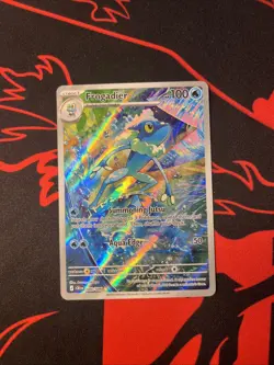 Pokemon Chaos Rising Frogadier Illustration Rare 089/086 Pack Fresh - Image 1
