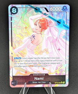 One Piece Nami OP15-086 (SR*) (Alt Art) - Adventure on Kami's Island (OP15-EB04) - Image 1
