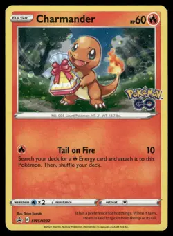 Pokemon Cards Charmander SWSH232 COSMOS HOLO Sword & Shield Promo Holo Promo NM - Image 1